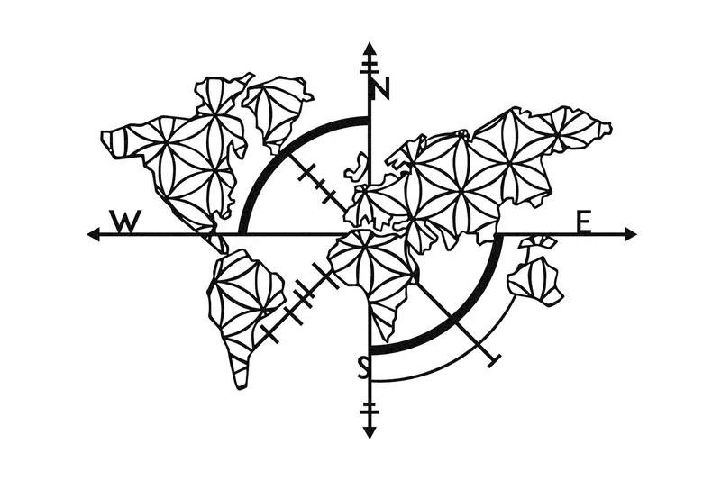 Ritorno Veggdekor, Svart