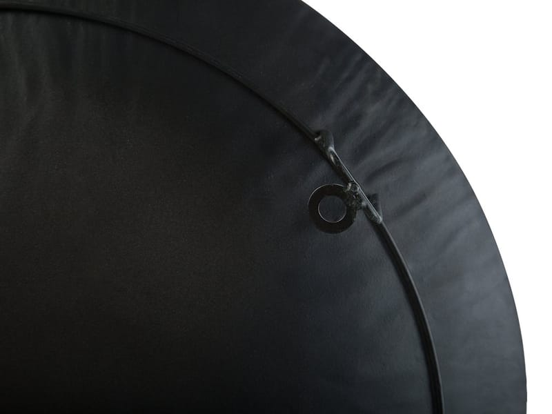 Rubidium Veggdekorasjon Med Skjell 49 cm - Svart - Innredning - Veggdekorasjon - Skilt - Metallskilt