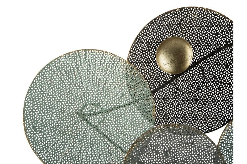 Rubidium Veggdekorasjon Med Skjell 91 cm - Grønn - Innredning - Veggdekorasjon - Skilt - Metallskilt