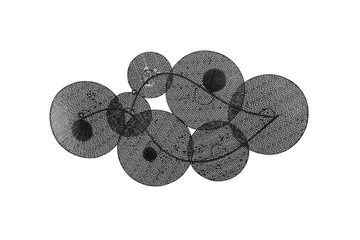 Rubidium Veggdekorasjon Med Skjell 91 cm - Grønn - Innredning - Veggdekorasjon - Skilt - Metallskilt