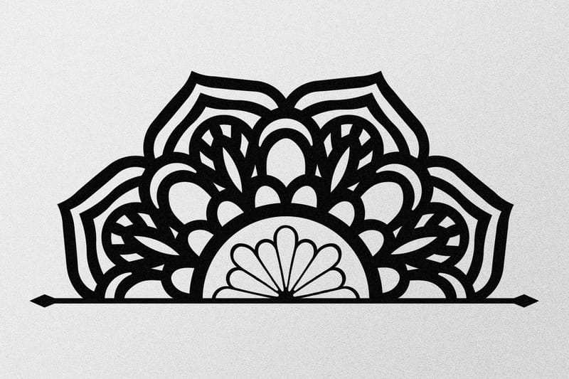 Siena Veggdekor - Svart - Innredning - Veggdekorasjon - Skilt - Metallskilt