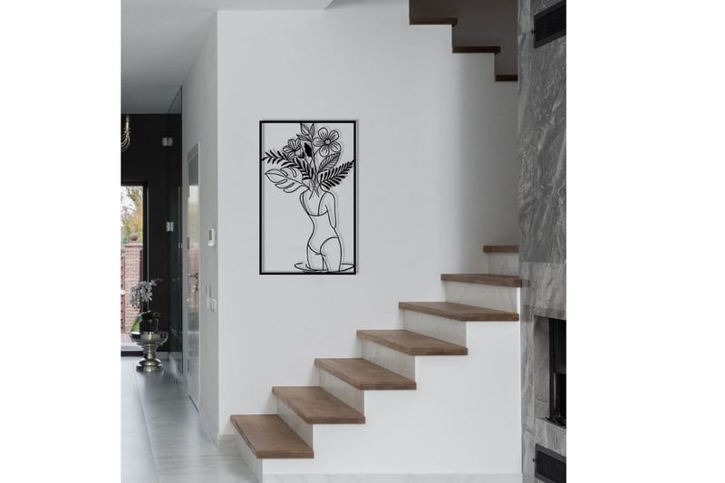 Spring in the Head Veggdekor - Svart - Innredning - Veggdekorasjon - Skilt - Metallskilt