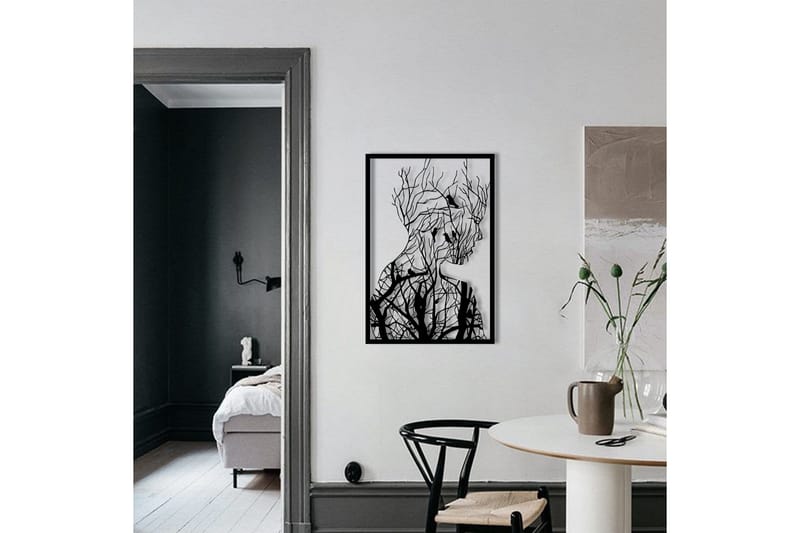 Tree branches Veggdekor - Svart - Innredning - Veggdekorasjon - Skilt - Metallskilt