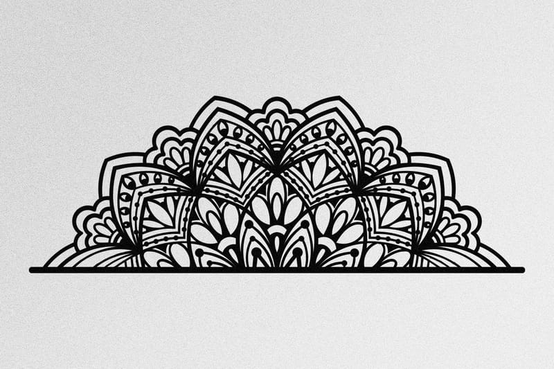 Vaveyla Veggdekor - Svart - Innredning - Veggdekorasjon - Skilt - Metallskilt