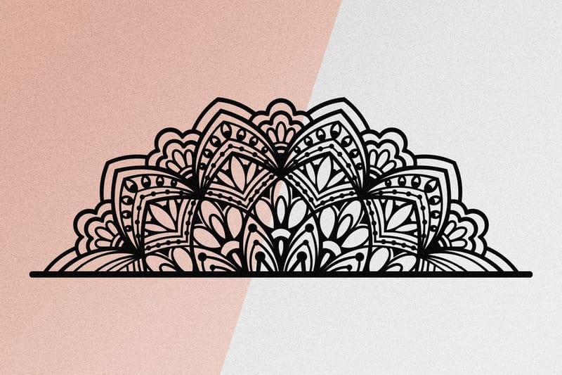 Vaveyla Veggdekor - Svart - Innredning - Veggdekorasjon - Skilt - Metallskilt