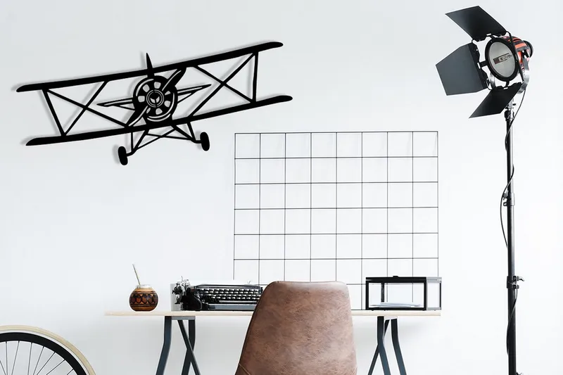 Vecihi Veggdekor, Svart