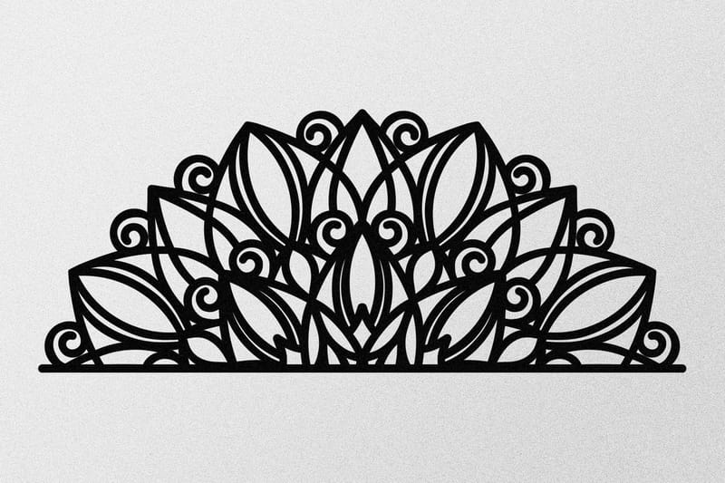 Venno Veggdekor, Svart