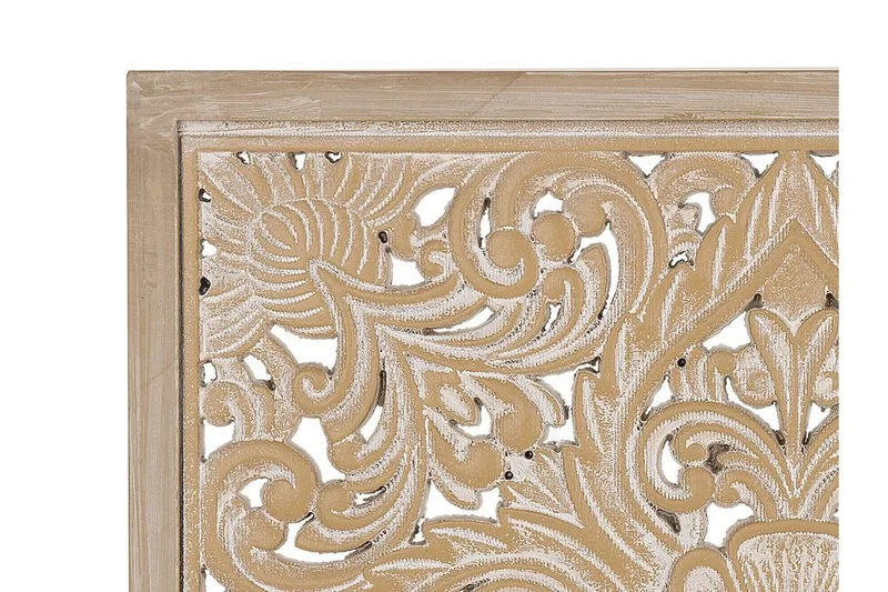 Yonora Veggdekorasjon 60 cm - Tre / Natur - Innredning - Veggdekorasjon - Skilt - Metallskilt