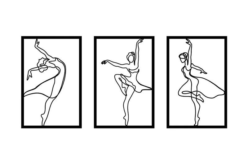 Zumra Veggdekor, Svart