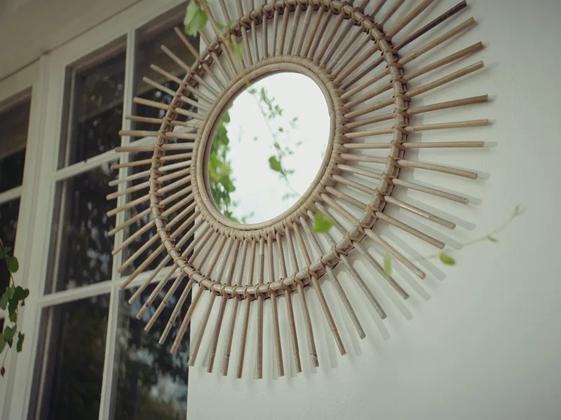 Speil Hillerstorp Solara - Grå - Innredning - Speil - Veggspeil