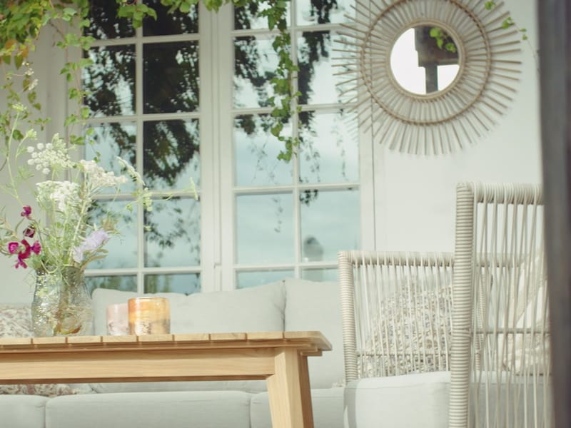 Speil Hillerstorp Solara - Grå - Innredning - Speil - Veggspeil