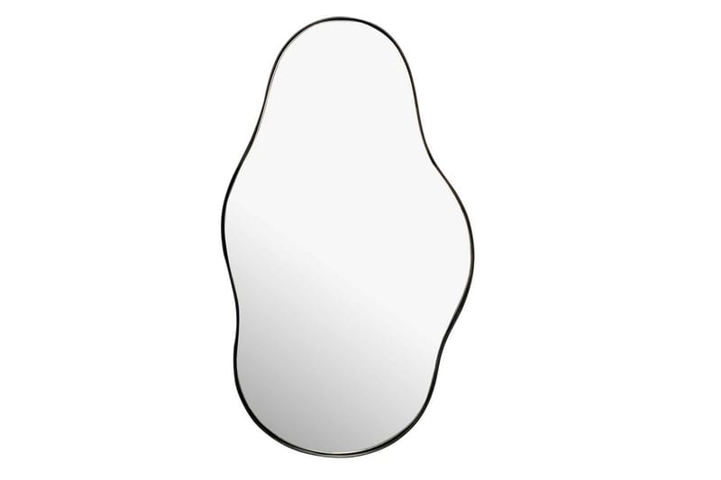 Speil Wohnling Asymmetrisk metallramme oval 80 cm - Innredning - Veggdekorasjon - Rammer