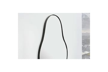 Speil Wohnling Asymmetrisk metallramme oval 80 cm - Innredning - Speil - Veggspeil