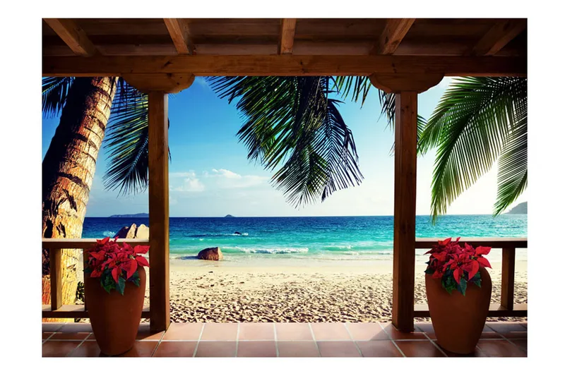 Fototapet Sunny Memories 150x105 - Artgeist sp. z o. o. - Innredning - Veggdekorasjon - Tapeter - Fototapeter