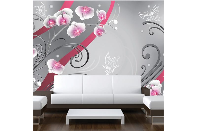 Bakgrunn Pink Orchids Variation 250x175, Artgeist sp. z o. o.