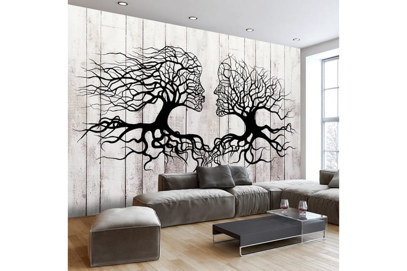 Fototapet A Kiss Of A Trees 350x245 - Artgeist sp. z o. o. - Innredning - Veggdekorasjon - Tapeter - Fototapeter