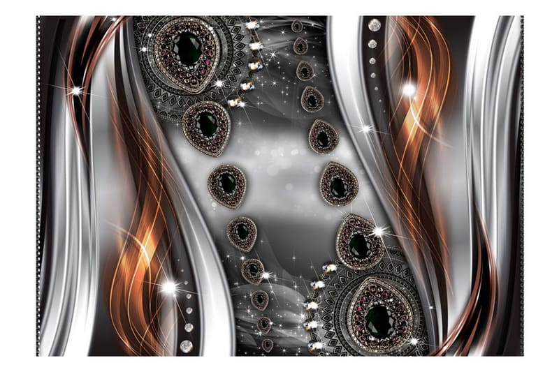 Fototapet Abstract & Jewelry 250x175 - Artgeist sp. z o. o. - Innredning - Veggdekorasjon - Tapeter - Fototapeter