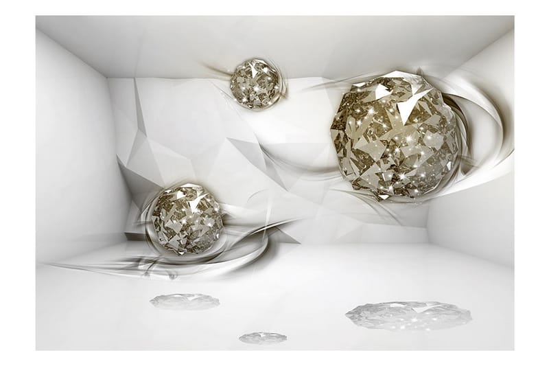 Fototapet Abstract Diamonds 400x280 - Artgeist sp. z o. o. - Innredning - Veggdekorasjon - Tapeter - Fototapeter