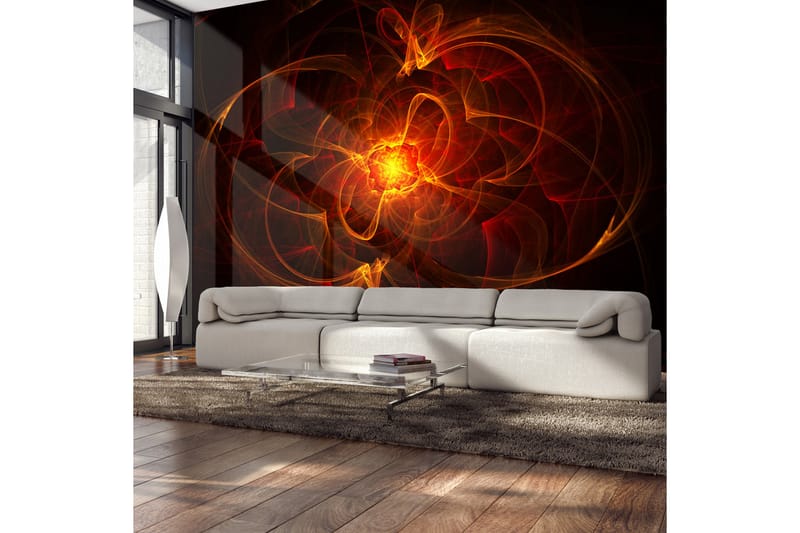 Fototapet Abstract Fire 350x270 - Artgeist sp. z o. o. - Innredning - Veggdekorasjon - Tapeter - Fototapeter