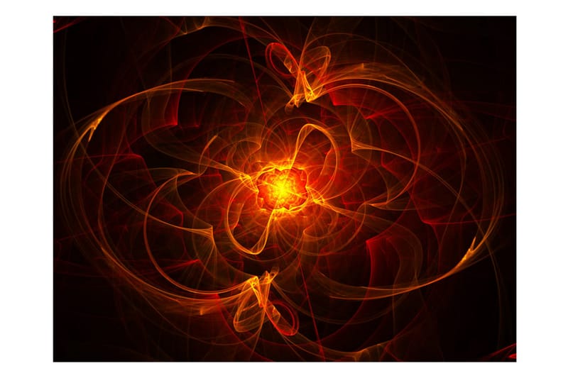 Fototapet Abstract Fire 350x270 - Artgeist sp. z o. o. - Innredning - Veggdekorasjon - Tapeter - Fototapeter
