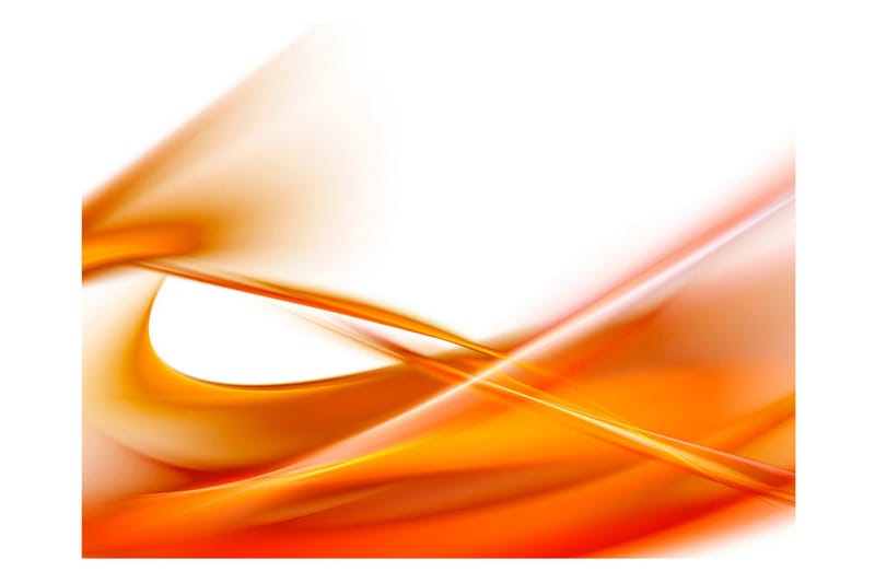 Fototapet Abstrakt Orange 200x154 - Artgeist sp. z o. o. - Innredning - Veggdekorasjon - Tapeter - Fototapeter