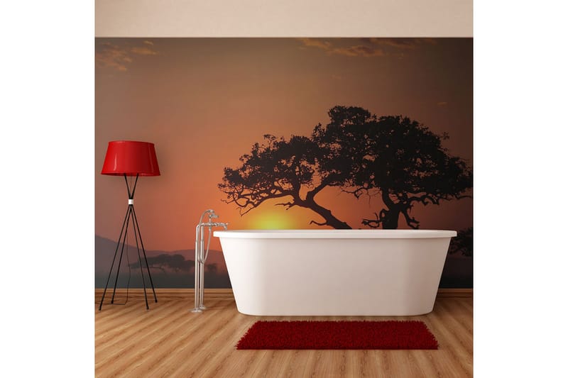 Fototapet Afrika Solnedgang 400x309, Artgeist sp. z o. o.