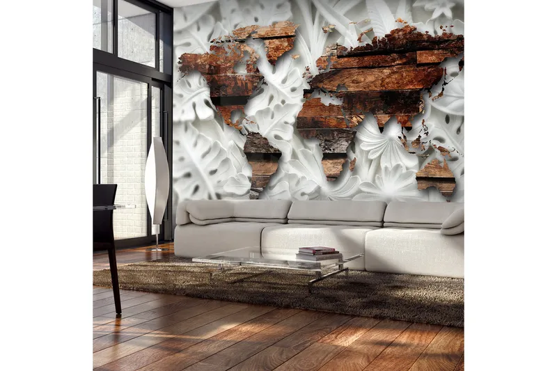 Fototapet Alabastrine Map 150x105, Artgeist sp. z o. o.