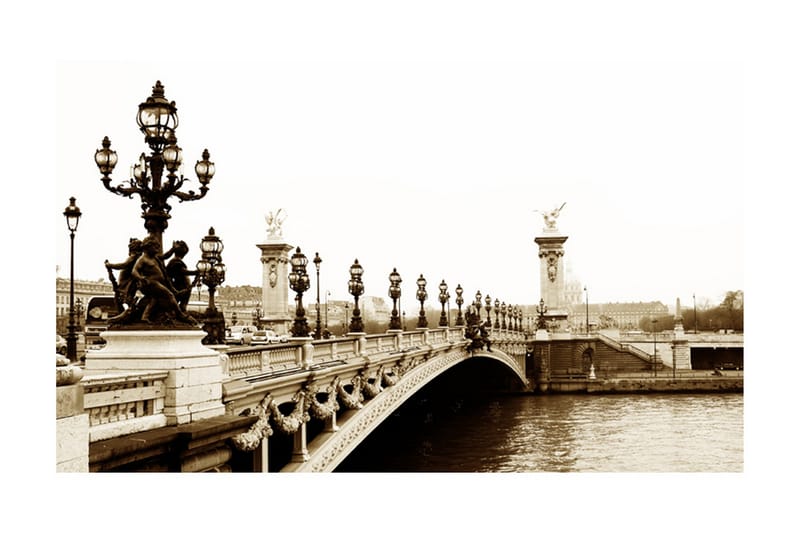 Fototapet Alexander III Bridge Paris 450x270 - Artgeist sp. z o. o. - Fototapeter