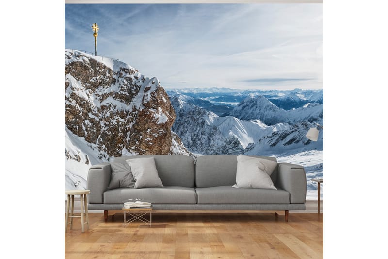 Fototapet Alps Zugspitze 350x245 - Artgeist sp. z o. o. - Innredning - Veggdekorasjon - Tapeter - Fototapeter