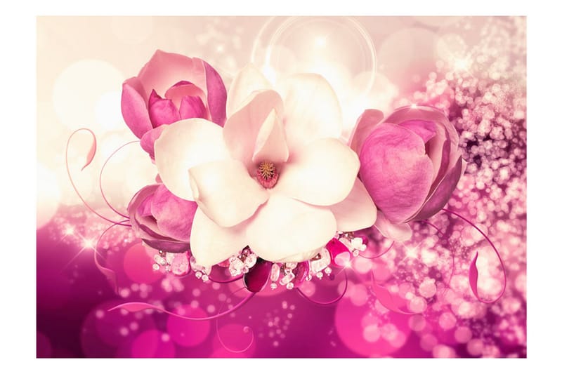 Fototapet Amaranthine Admiration 350x245 - Artgeist sp. z o. o. - Innredning - Veggdekorasjon - Tapeter - Fototapeter