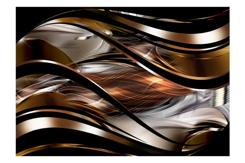 Fototapet Amber Storm 200x140 - Artgeist sp. z o. o. - Innredning - Veggdekorasjon - Tapeter - Fototapeter