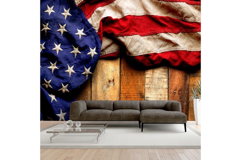 Fototapet American Style 100x70 - Innredning - Veggdekorasjon - Tapeter - Fototapeter