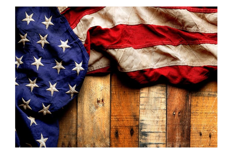 Fototapet American Style 100x70 - Innredning - Veggdekorasjon - Tapeter - Fototapeter