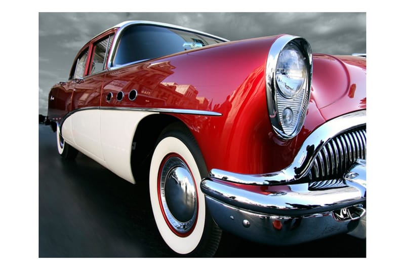 Fototapet Amerikansk Luksusbil 200x154 - Artgeist sp. z o. o. - Innredning - Veggdekorasjon - Tapeter - Fototapeter