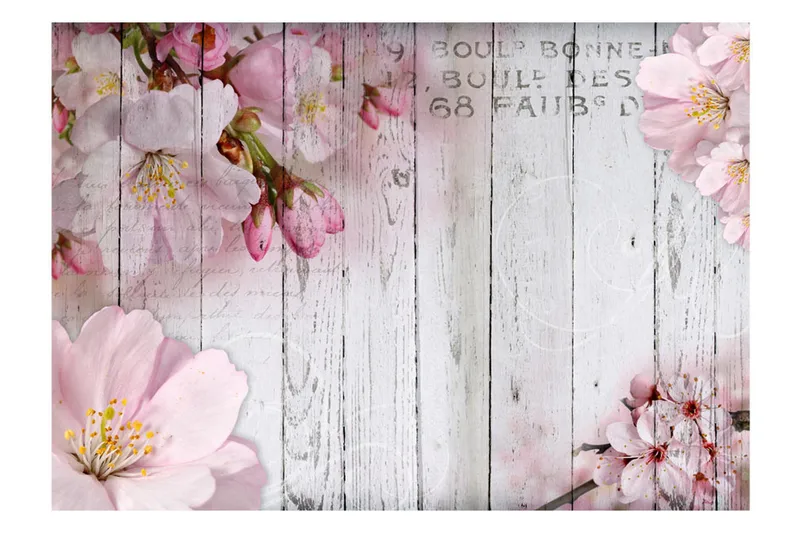 Fototapet Apple Blossoms 100x70 - Artgeist sp. z o. o. - Innredning - Veggdekorasjon - Tapeter - Fototapeter