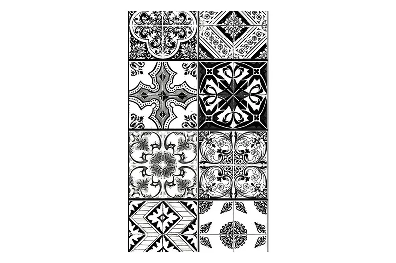 Fototapet Arabesque Black& White 50x1000 - Artgeist sp. z o. o. - Innredning - Veggdekorasjon - Tapeter - Fototapeter