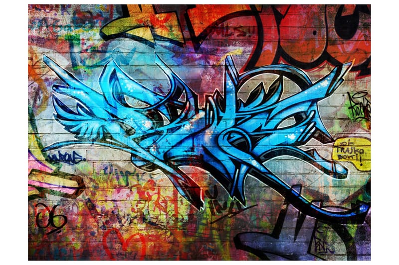 Fototapet Art Crime 250x193 - Artgeist sp. z o. o. - Innredning - Veggdekorasjon - Tapeter - Fototapeter