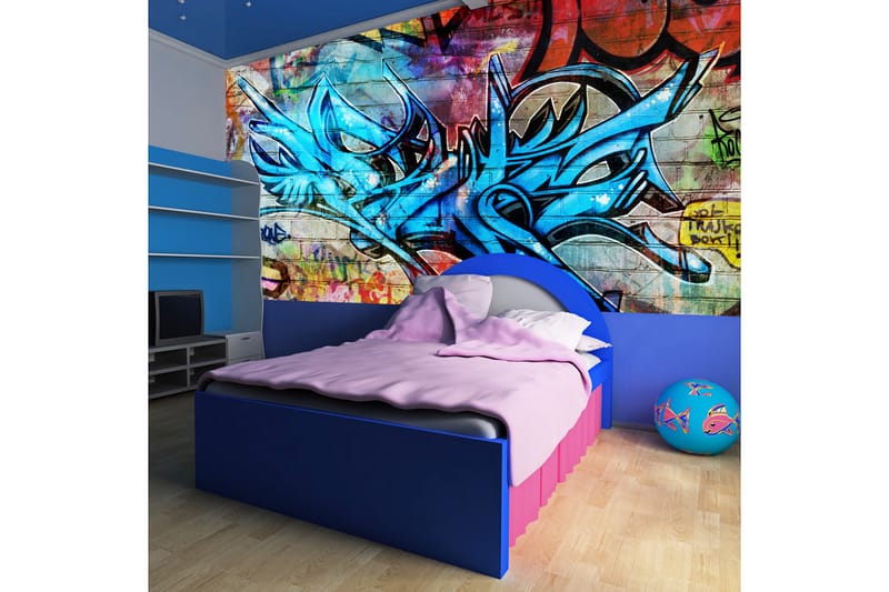 Fototapet Art Crime 300x231 - Artgeist sp. z o. o. - Innredning - Veggdekorasjon - Tapeter - Fototapeter