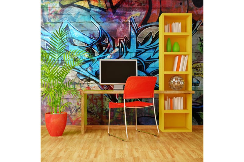 Fototapet Art Crime 450x270 - Artgeist sp. z o. o. - Innredning - Veggdekorasjon - Tapeter - Fototapeter