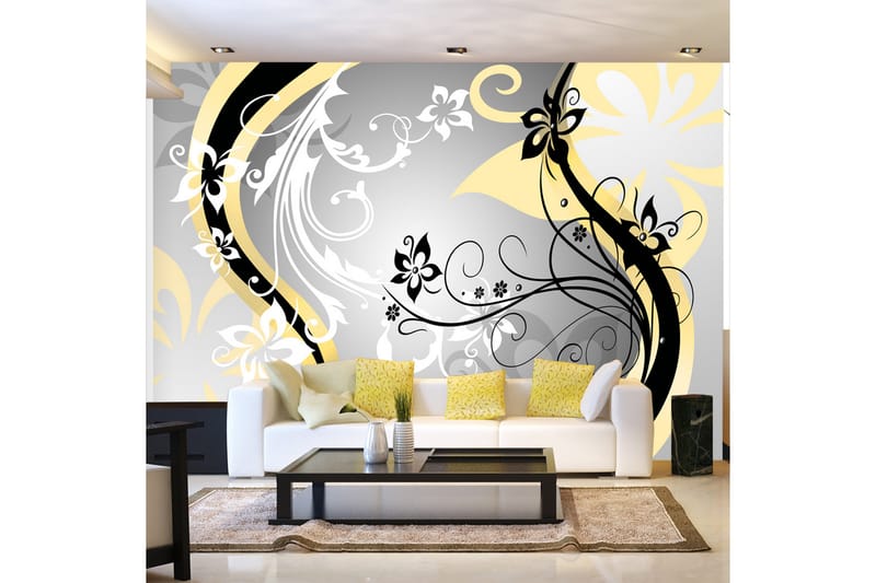 Fototapet Art-Flowers Yellow 400x280, Artgeist sp. z o. o.