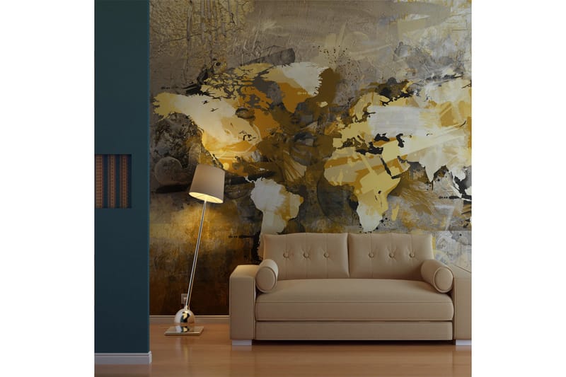 Fototapet Artistic Map of the World 250x193, Artgeist sp. z o. o.