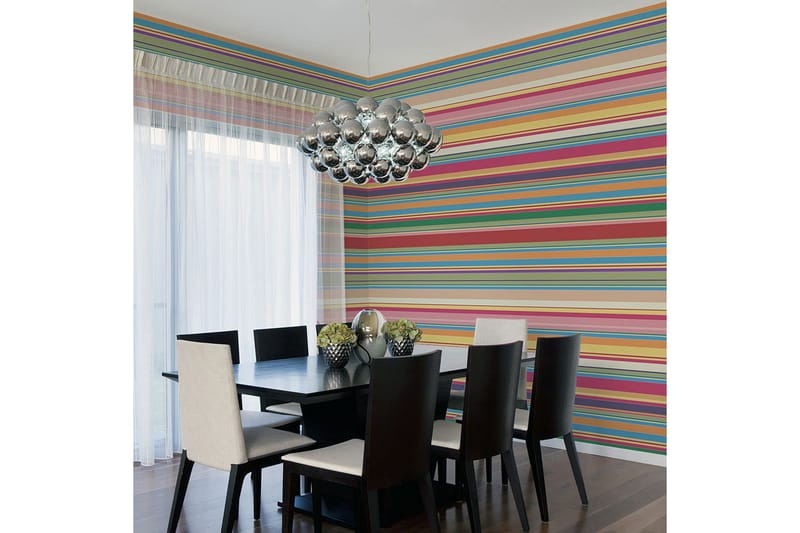 Fototapet Attenuated Stripes 200x154 - Artgeist sp. z o. o. - Innredning - Veggdekorasjon - Tapeter - Fototapeter