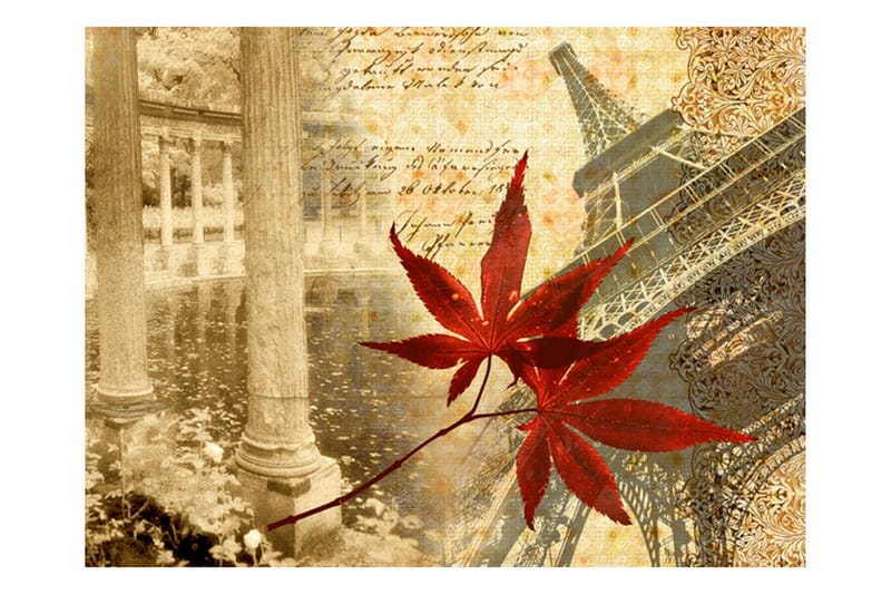 Fototapet Autumn And Paris 200x154, Artgeist sp. z o. o.