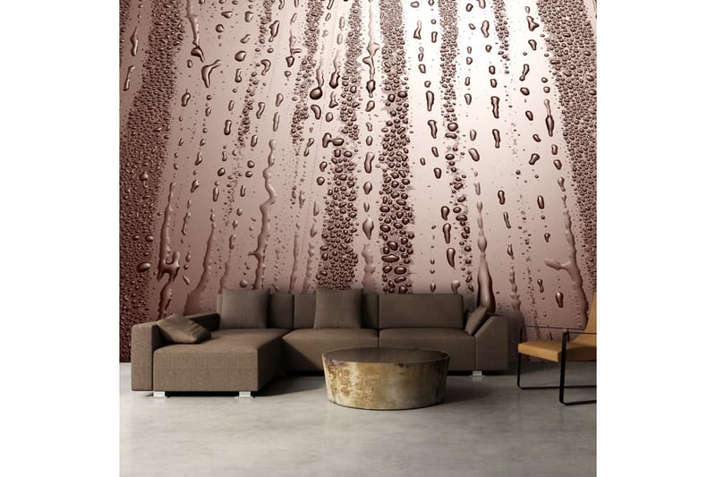 Fototapet Autumn Drizzle 200x140 - Innredning - Veggdekorasjon - Tapeter - Fototapeter