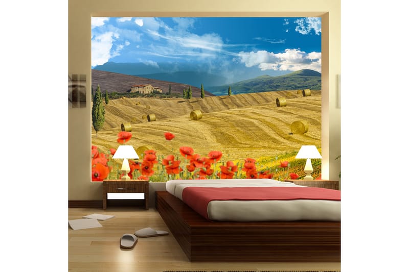 Fototapet Autumn Landscape 300x210 - Artgeist sp. z o. o. - Innredning - Veggdekorasjon - Tapeter - Fototapeter