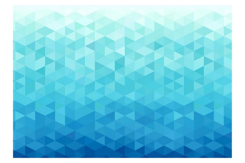 Fototapet Azure Pixel 100x70 - Artgeist sp. z o. o. - Innredning - Veggdekorasjon - Tapeter - Fototapeter