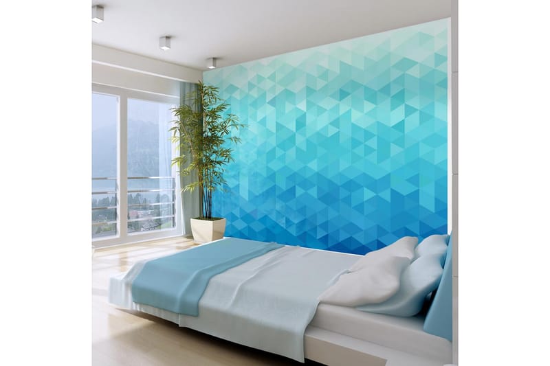 Fototapet Azure Pixel 200x140, Artgeist sp. z o. o.