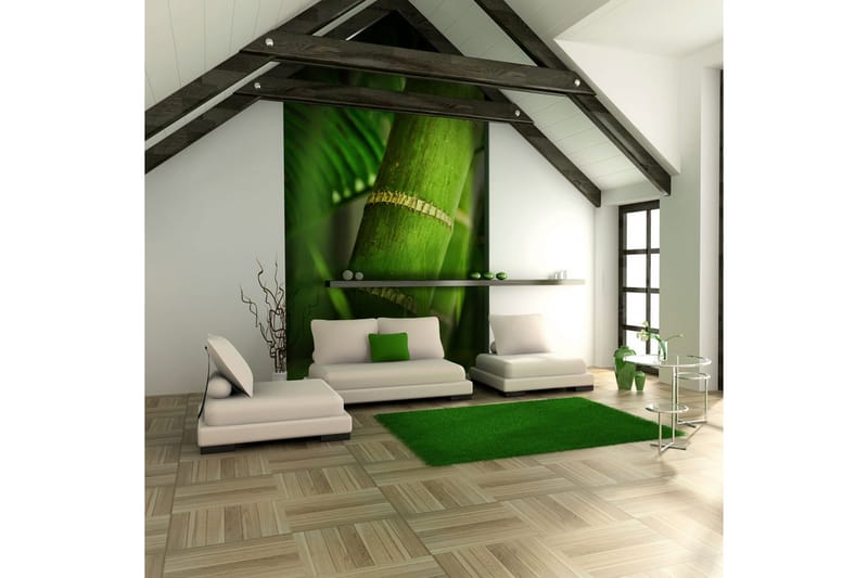 Fototapet Bambus Detalj 350x270, Artgeist sp. z o. o.