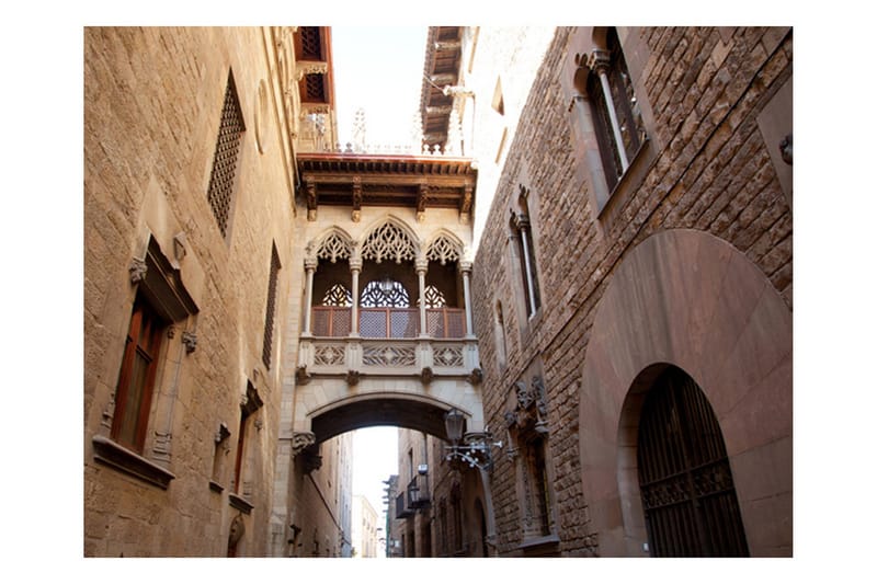 Fototapet Barcelona Palau Generalitat 400x309 - Artgeist sp. z o. o. - Innredning - Veggdekorasjon - Tapeter - Fototapeter