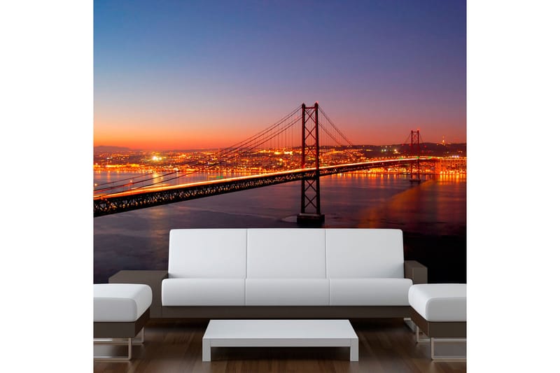 Fototapet Bay Bridge San Francisco 400x309, Artgeist sp. z o. o.